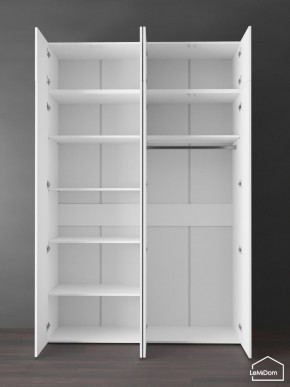Шкаф с антресолью Linnea MHR-4POA-1 2450х1600х510 (Белый-М 11.1.1) в Нижнем Тагиле - nizhniy-tagil.mebel24.online | фото 4