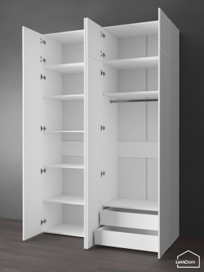Шкаф с антресолью Linnea MHR-4POA-2 2450х1600х510 (Белый-М 11.1.1) в Нижнем Тагиле - nizhniy-tagil.mebel24.online | фото 6