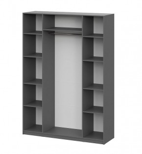 Шкаф ШК-5 (1600) Графит серый в Нижнем Тагиле - nizhniy-tagil.mebel24.online | фото 3