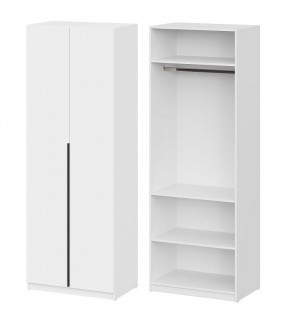 Шкаф ШК-5 + 2 полки (800) Белый текстурный в Нижнем Тагиле - nizhniy-tagil.mebel24.online | фото