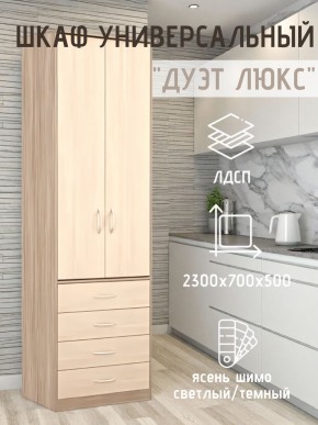 Шкаф универсальный Дуэт Люкс в Нижнем Тагиле - nizhniy-tagil.mebel24.online | фото 5