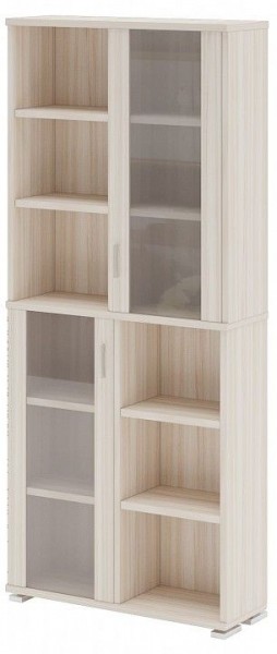 Шкаф-витрина Домино ПУ-30-2-ФС в Нижнем Тагиле - nizhniy-tagil.mebel24.online | фото 2
