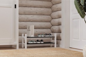 Скамья 85х37 Кантри для обуви белая в Нижнем Тагиле - nizhniy-tagil.mebel24.online | фото 4