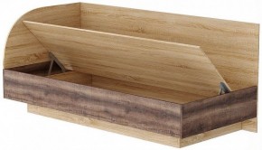 СОНАТА КРС- 900 Кровать (софа) с ПМ (дуб сонома/дуб сакраменто) в Нижнем Тагиле - nizhniy-tagil.mebel24.online | фото 2