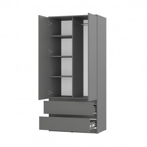 Спальня Симпл (графит) модульная в Нижнем Тагиле - nizhniy-tagil.mebel24.online | фото 32