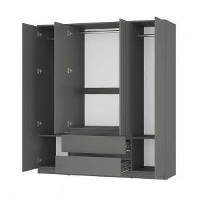 Спальня Симпл (графит) модульная в Нижнем Тагиле - nizhniy-tagil.mebel24.online | фото 41