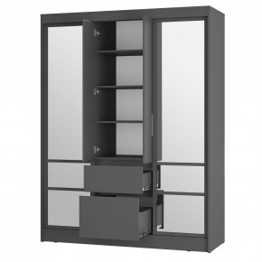 Спальня Симпл (графит) модульная в Нижнем Тагиле - nizhniy-tagil.mebel24.online | фото 46