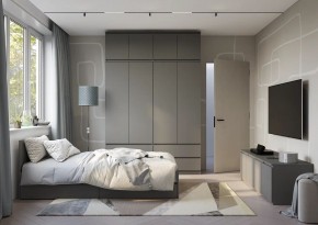 Спальня Симпл (графит) модульная в Нижнем Тагиле - nizhniy-tagil.mebel24.online | фото 52