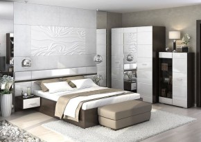 Спальня Вегас Белый глянец в Нижнем Тагиле - nizhniy-tagil.mebel24.online | фото