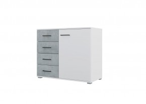 Спальный гарнитур NOVA (модульный) белый/бетон в Нижнем Тагиле - nizhniy-tagil.mebel24.online | фото 7