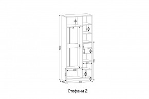 СТЕФАНИ-2 Шкаф в Нижнем Тагиле - nizhniy-tagil.mebel24.online | фото 2