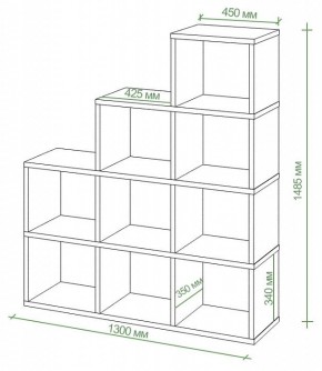 Стеллаж Бартоло СЛД 4 в Нижнем Тагиле - nizhniy-tagil.mebel24.online | фото 2