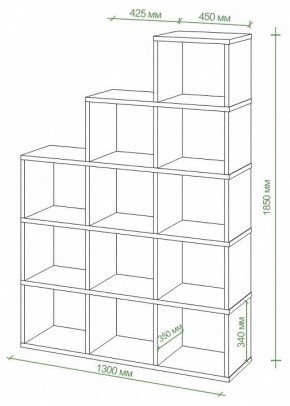 Стеллаж Бартоло СЛД 5 в Нижнем Тагиле - nizhniy-tagil.mebel24.online | фото 2