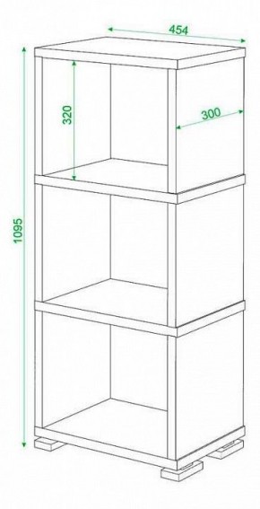 Стеллаж Домино СБ-15/3 в Нижнем Тагиле - nizhniy-tagil.mebel24.online | фото 2