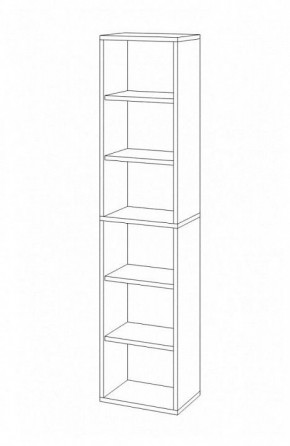 Стеллаж-колонка Домино СУ(ш1в2) в Нижнем Тагиле - nizhniy-tagil.mebel24.online | фото 3
