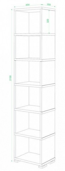 Стеллаж-колонка СБ-15/6 в Нижнем Тагиле - nizhniy-tagil.mebel24.online | фото 2