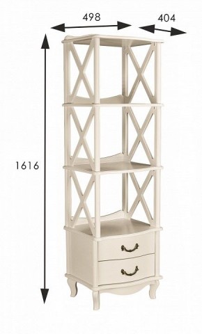 Стеллаж комбинированный Джульетта-3 в Нижнем Тагиле - nizhniy-tagil.mebel24.online | фото 3