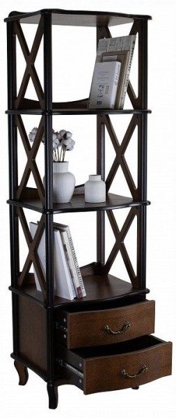 Стеллаж комбинированный Джульетта-3 в Нижнем Тагиле - nizhniy-tagil.mebel24.online | фото 5