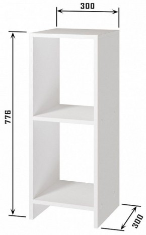 Стеллаж Квадро в Нижнем Тагиле - nizhniy-tagil.mebel24.online | фото 3