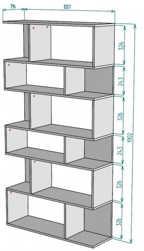 Стеллаж S10 в Нижнем Тагиле - nizhniy-tagil.mebel24.online | фото 2