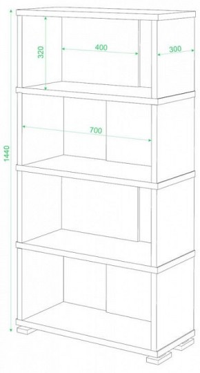 Стеллаж СБ-10/4 в Нижнем Тагиле - nizhniy-tagil.mebel24.online | фото 2