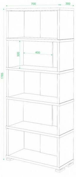 Стеллаж СБ-10/5 в Нижнем Тагиле - nizhniy-tagil.mebel24.online | фото 2