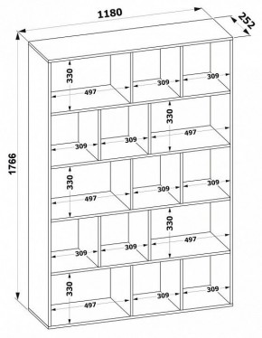 Стеллаж СТ-11 в Нижнем Тагиле - nizhniy-tagil.mebel24.online | фото 3