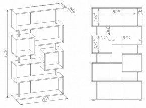 Стеллаж СТ-2 в Нижнем Тагиле - nizhniy-tagil.mebel24.online | фото 2