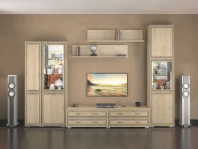 Стенка Ливорно дуб сонома в Нижнем Тагиле - nizhniy-tagil.mebel24.online | фото 2