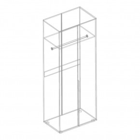 СТИЛ Шкаф 2-ств для одежды в Нижнем Тагиле - nizhniy-tagil.mebel24.online | фото 2