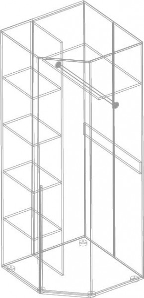 СТИЛ Шкаф угловой в Нижнем Тагиле - nizhniy-tagil.mebel24.online | фото 2