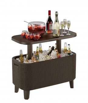 Стол Беви Бар (Bevy Bar Large Cool Bar), коричневый в Нижнем Тагиле - nizhniy-tagil.mebel24.online | фото 3