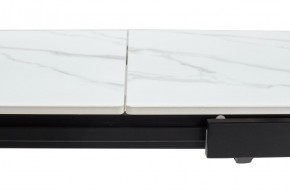 Стол CORNER 120 MATT WHITE MARBLE SOLID CERAMIC / BLACK, ®DISAUR в Нижнем Тагиле - nizhniy-tagil.mebel24.online | фото 8