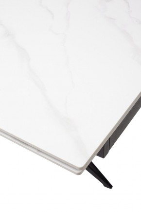 Стол FORIO 160 MATT WHITE MARBLE SOLID CERAMIC / BLACK, ®DISAUR в Нижнем Тагиле - nizhniy-tagil.mebel24.online | фото 9