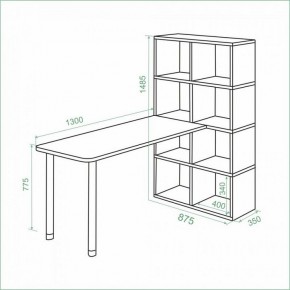 Стол компьютерный Bartolo в Нижнем Тагиле - nizhniy-tagil.mebel24.online | фото 2