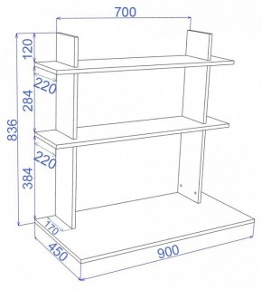 Стол компьютерный Cross СтТ2 в Нижнем Тагиле - nizhniy-tagil.mebel24.online | фото 2