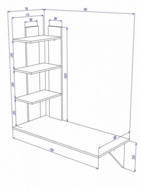 Стол компьютерный Домино Cross СтТ5 в Нижнем Тагиле - nizhniy-tagil.mebel24.online | фото 2