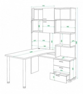 Стол компьютерный Домино нельсон СР-500М140 в Нижнем Тагиле - nizhniy-tagil.mebel24.online | фото 3