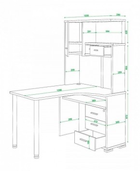 Стол компьютерный Домино СР-130 в Нижнем Тагиле - nizhniy-tagil.mebel24.online | фото 5