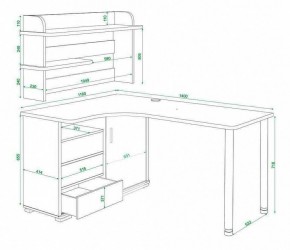 Стол компьютерный Домино СР-145М в Нижнем Тагиле - nizhniy-tagil.mebel24.online | фото 5