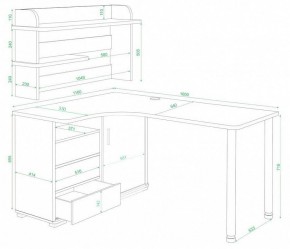 Стол компьютерный Домино СР-145М в Нижнем Тагиле - nizhniy-tagil.mebel24.online | фото 2