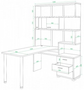 Стол компьютерный Домино СР-420/150 в Нижнем Тагиле - nizhniy-tagil.mebel24.online | фото 2