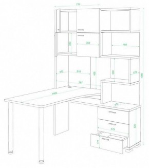 Стол компьютерный Домино СР-500М/140 в Нижнем Тагиле - nizhniy-tagil.mebel24.online | фото 2