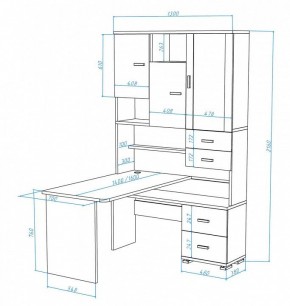 Стол компьютерный Домино СР-620/140 в Нижнем Тагиле - nizhniy-tagil.mebel24.online | фото 3