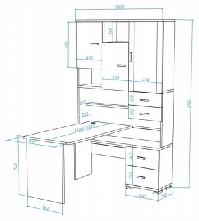 Стол компьютерный Домино СР-620-160 в Нижнем Тагиле - nizhniy-tagil.mebel24.online | фото 2