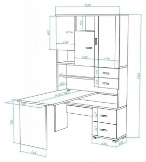 Стол компьютерный Домино СР-620/180 в Нижнем Тагиле - nizhniy-tagil.mebel24.online | фото 2