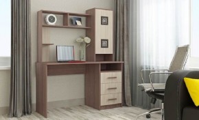 ФАВОРИТ Стол компьютерный (ясень шимо комб.) в Нижнем Тагиле - nizhniy-tagil.mebel24.online | фото
