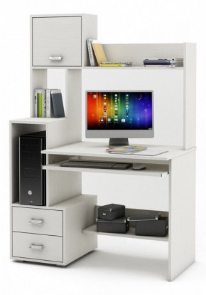 Стол компьютерный Имидж-40 (Белый) в Нижнем Тагиле - nizhniy-tagil.mebel24.online | фото 1