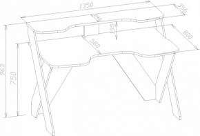 Стол компьютерный КСТ-118 в Нижнем Тагиле - nizhniy-tagil.mebel24.online | фото 3
