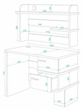 Стол компьютерный СД-15 в Нижнем Тагиле - nizhniy-tagil.mebel24.online | фото 2